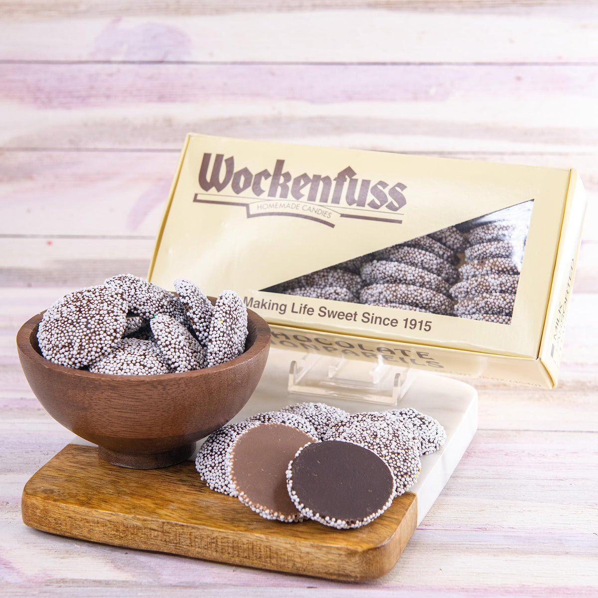 Wockenfuss Candies Nonpareils - Dark - 1lb