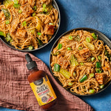 Simply Asia Hot Sauce, Black Garlic, Sweet and Savory Heat Made with Red Pepper and Black Garlic for Noodles, Rice, Stir-Fry, Wings, Yakitori