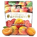 Traina Home Grown California Sun Dried Ruby Royal Apricots - Healthy, No Sugar Added, Non GMO, Gluten Free, Kosher Certified, Vegan, Value Size (20