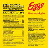 Eggo Homestyle Waffles, Breakfast Food, Frozen Breakfast, 24 Waffles (Frozen)