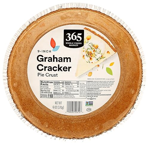 365 by Whole Foods Market Graham Cracker Pie Crust, 6 OZ