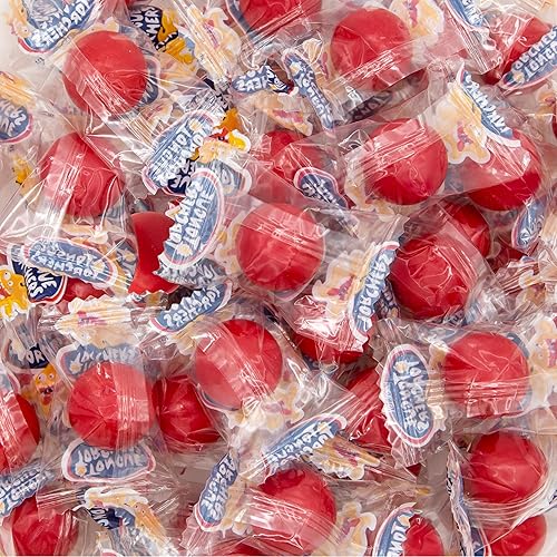 Spicy Cinnamon Jawbreakers 1.5-Pound Bag | Hot Cinnamon Hard Candy | About 120 Pieces | Old Fashioned Treat | Hard Candy Individually Wrapped