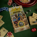 Bones Coffee Company Fallout Rocky Route 66, Rocky Road Flavored Coffee, Medium Roast Low Acid Arabica Beans Compatible with Auto drip and French