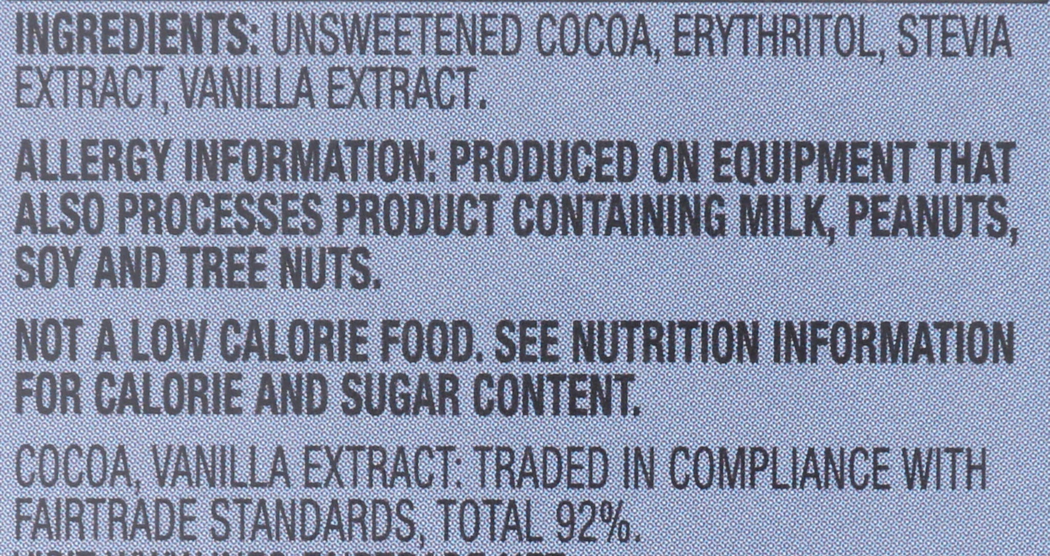 Lily's Chocolate Stevia Sweetened Dark Chocolate, 2.8 OZ