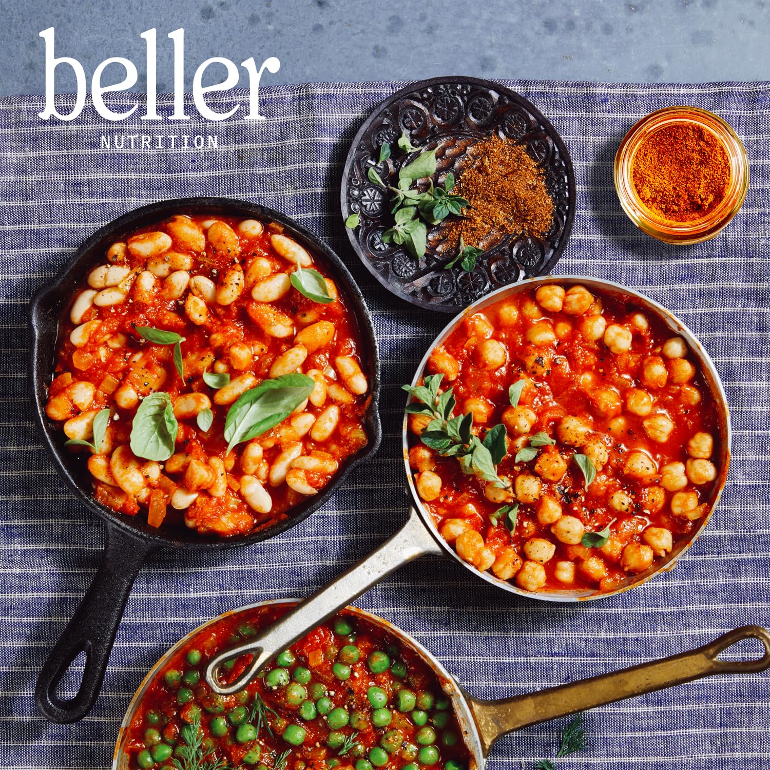 Beller Nutrition Everything Savory Organic Paprika Powder Spice Blend Seasoning | 1.4 oz | Sweet Ground Paprika with Ground Cumin Powder, Turmeric