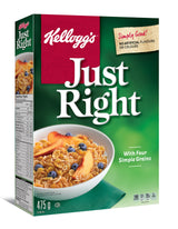 Kellogg's Just Right Cereal 475g/16.8oz, (Imported from Canada)