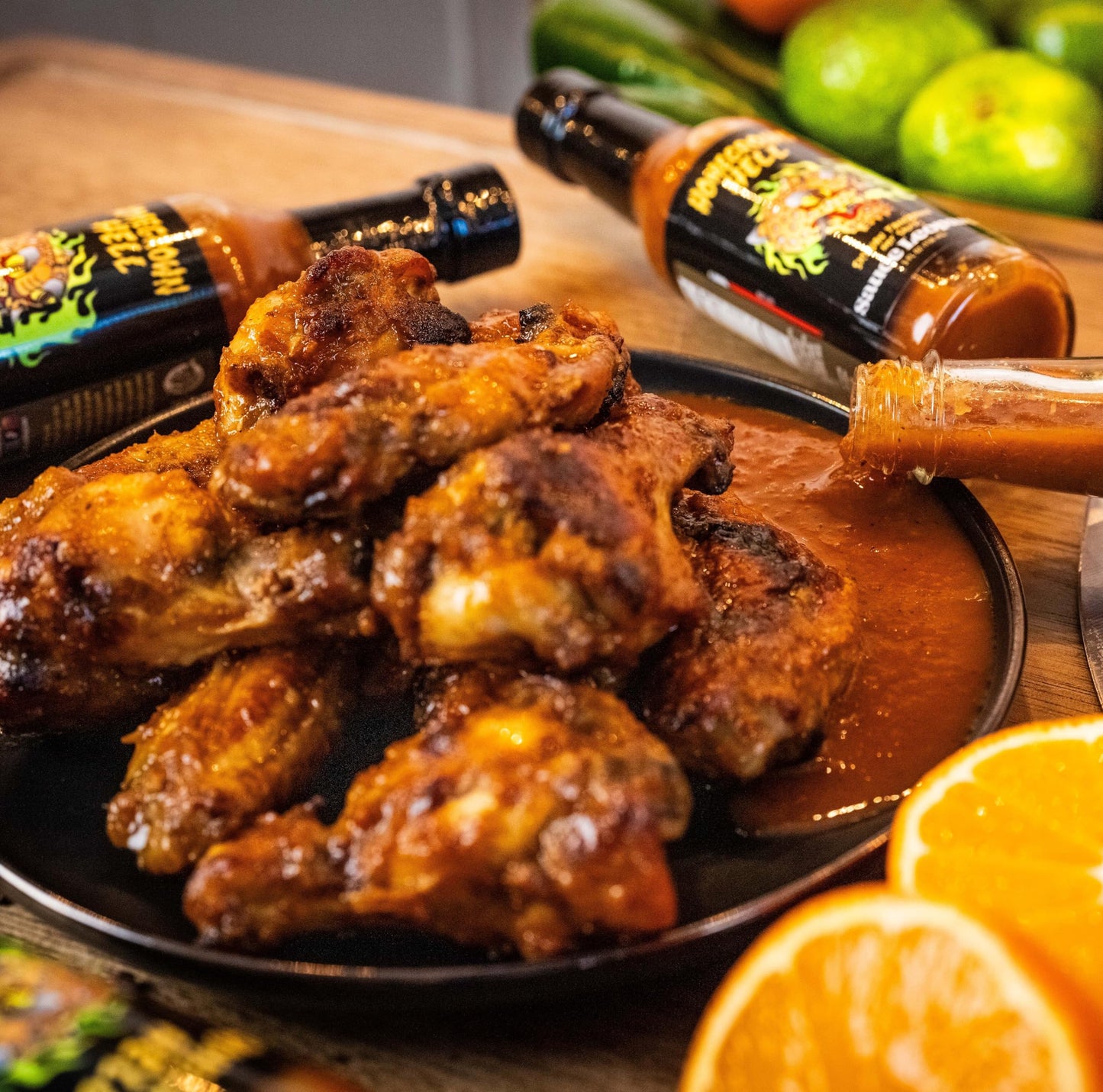 Sauce Leopard 2-Pack Hot Sauce - As seen on Hot Ones, The Seventh Reaper (Season 18) and Homegrown Hell Sichuan Tangerine (Season 29) - Carolina
