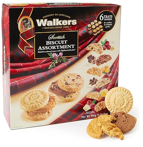 Walker's All Butter Shortbread, Scottish Biscuit Assortment 900G