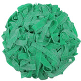 Variety Color Sour Gummy Belts (Green Apple, 1 LB)