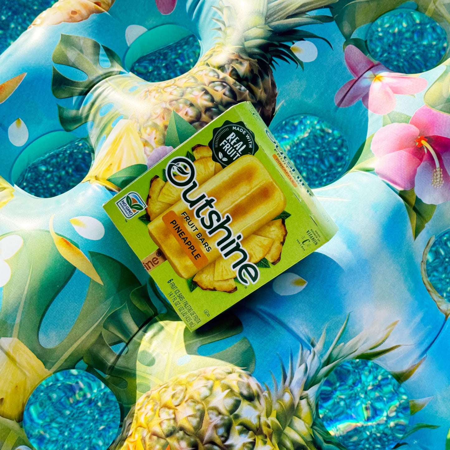 Outshine Fruit Bars, Pineapple, 6 Ct