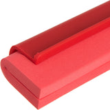 SPARTA 4156805 Plastic Floor Squeegee, Shower Squeegee With Double Foam For Window, Glass, Shower Door, Floor, Windshield, 24 Inches, Red, (Pack of 6)