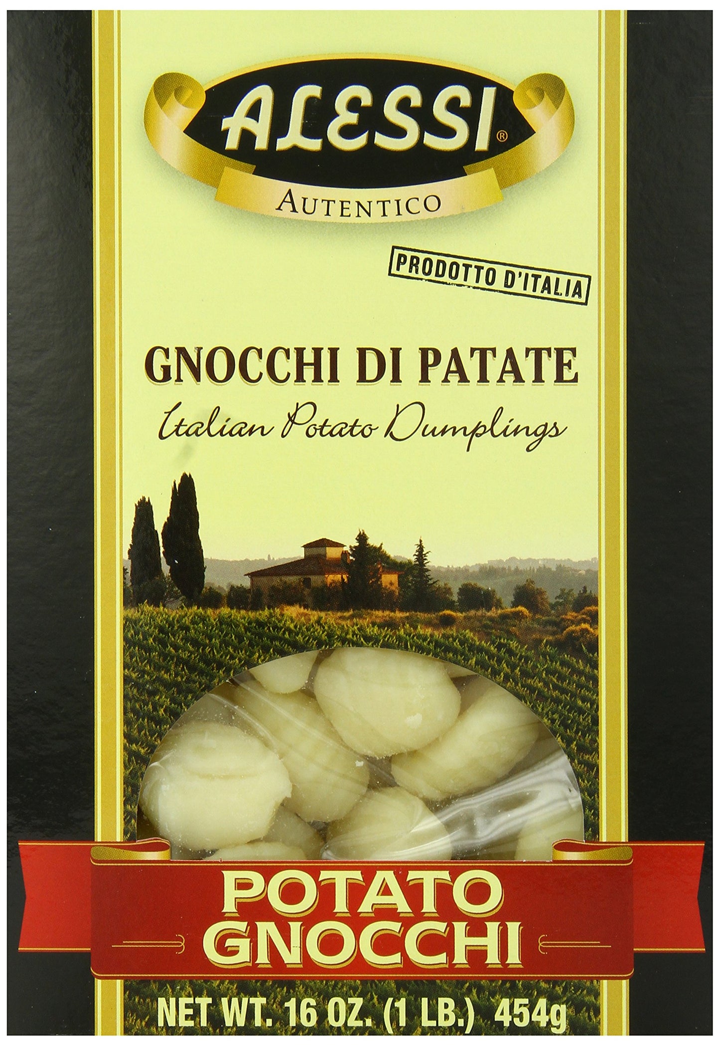 Alessi Pasta Gnocchi di Patate, 16-ounces (Pack of6)