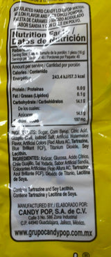 Vero Rebanaditas Paletas Sabor Sandia Hard Candy Chili Covered Lollipops 40 pcs