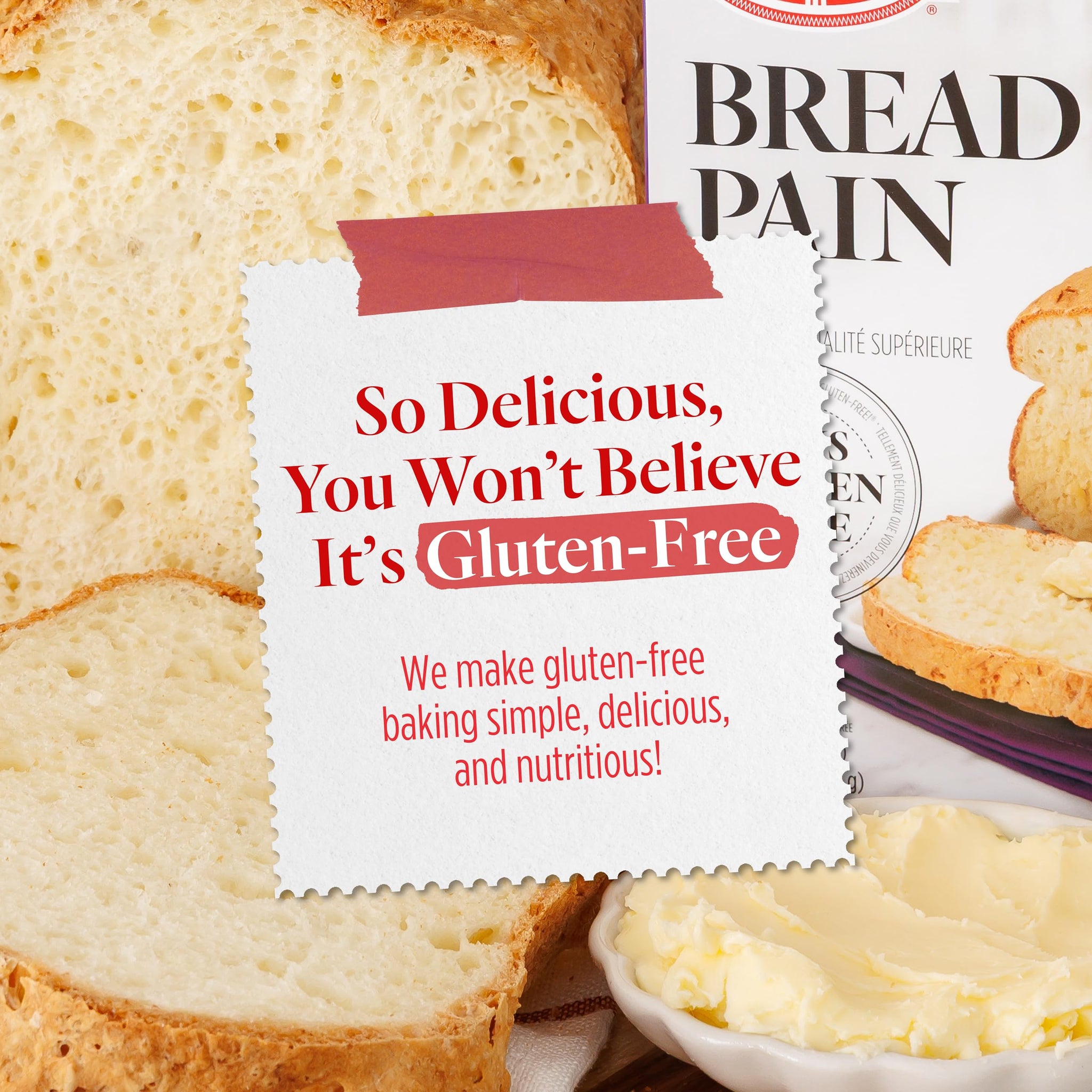 Duinkerken Gluten Free Bread Mix, 1.1 Pound