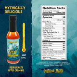 Mythical Meats Yeti Frostburn Hot Sauce - Sweet Onion & Habanero Blend, Gluten Free, Non GMO, 5/10 Heat