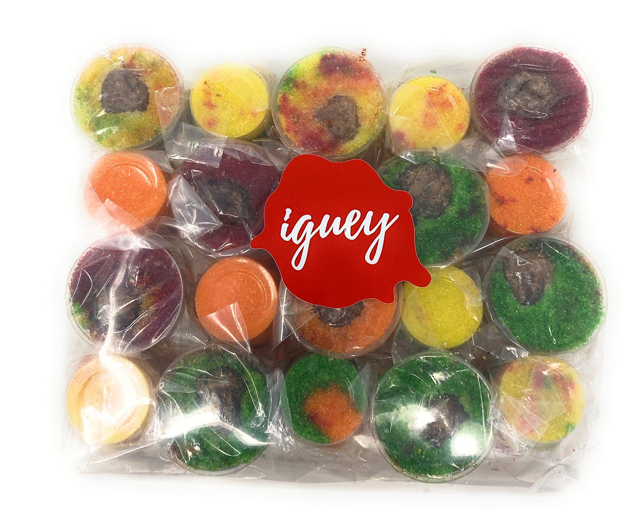 Mexican Candy Sugar Cup with Saladito 40 Pieces by IGUEY Snacks