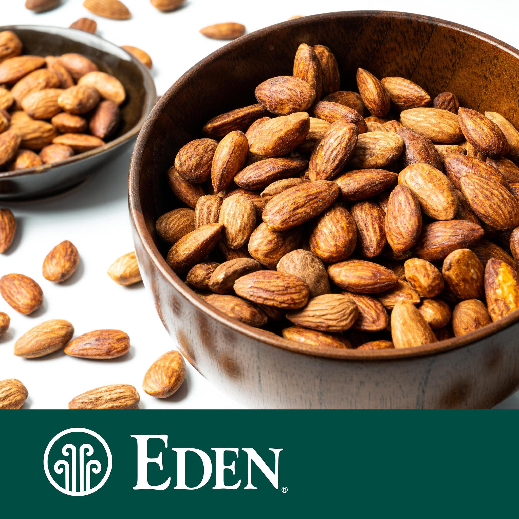Eden Organic Tamari Almonds, Dry Roasted, Pocket Snacks, 1 oz