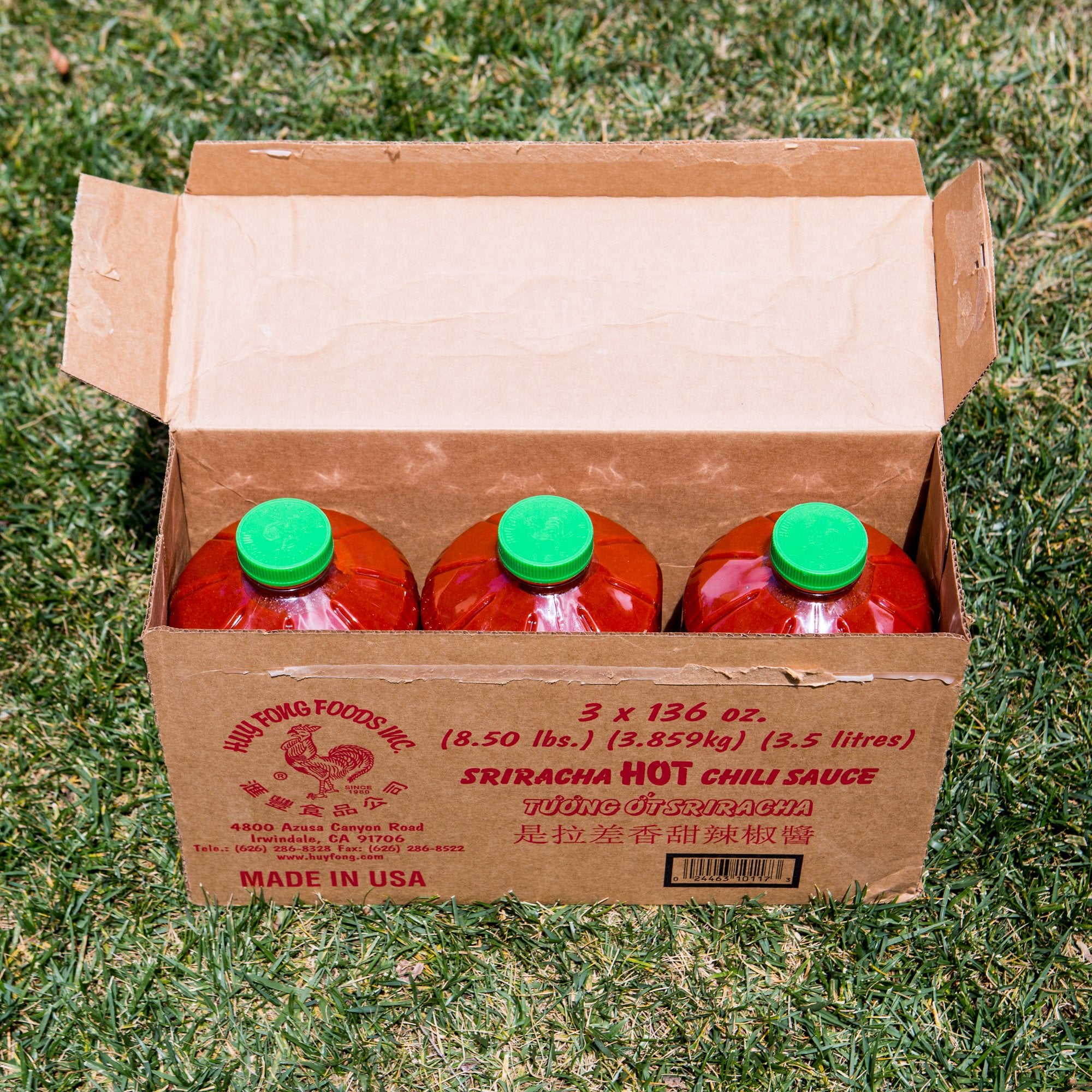 Huy Fong Sriracha, 8.5 Pound (3-Pack)