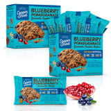 Cooper Street Granola Bakes in Delicious Blueberry Pomegranate Flavor | Healthy Chewy Granola Bars with Chia, Flax, Buckwheat and Oats | Individually