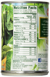 DEL MONTE HARVEST SELECTS Italian Beans, Canned Vegetables, 14.5 oz Can