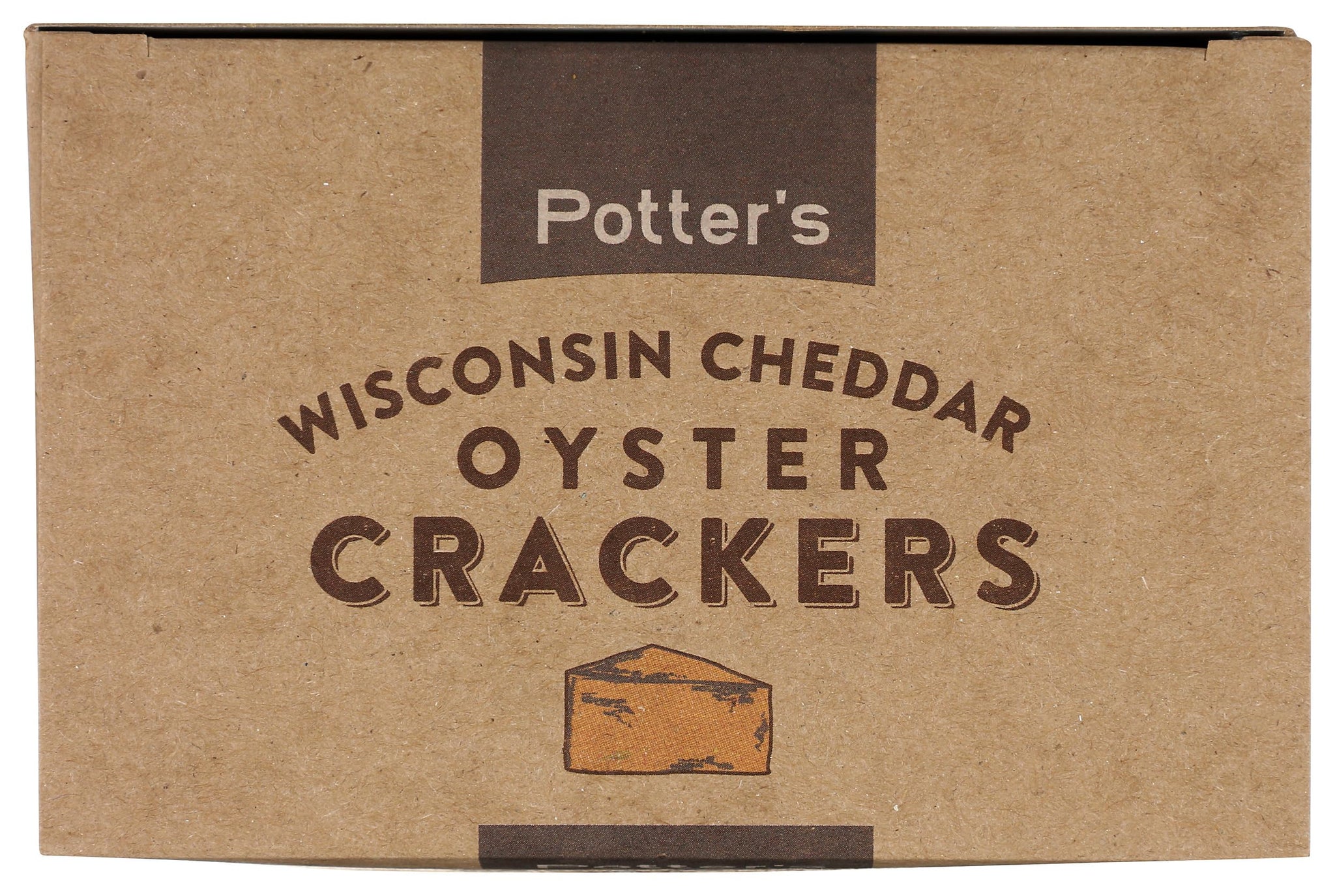 Potters Crackers Wisconsin Cheddar Oyster Crackers, 8 OZ
