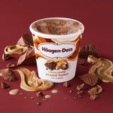 Haagen-Dazs Chocolate Peanut Butter Ice Cream, 14 fl oz (Frozen)