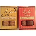 Trader Joe Bundle - Cookie Thins Meyer Lemon and Triple Ginger - 2 Items