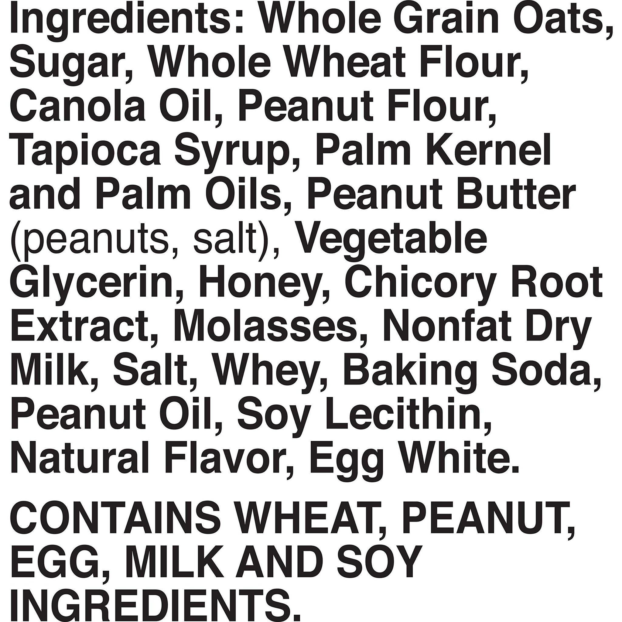 Nature Valley Soft-Baked Oatmeal Squares, Peanut Butter Breakfast Snacks, 6 ct, 7.44 OZ