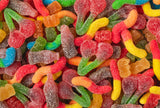 Nuts com Sour Splash Gummy Mix - Assorted Sour Gummy Candy Mix with Bears, Cherry Cola Bottles, Mini Neon Worms & Twin Cherries - Tangy Sweet & Sour