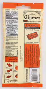 Chimes Ginger Chews - Orange Citrus - 1.5 oz - Case of 12