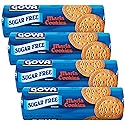 Sugar Free Maria Cookies by Goya, Thin Crisp, Baked Goods, Snacks for School and Work, Lunch Box Snacks, 4 Pack, 7oz. Each