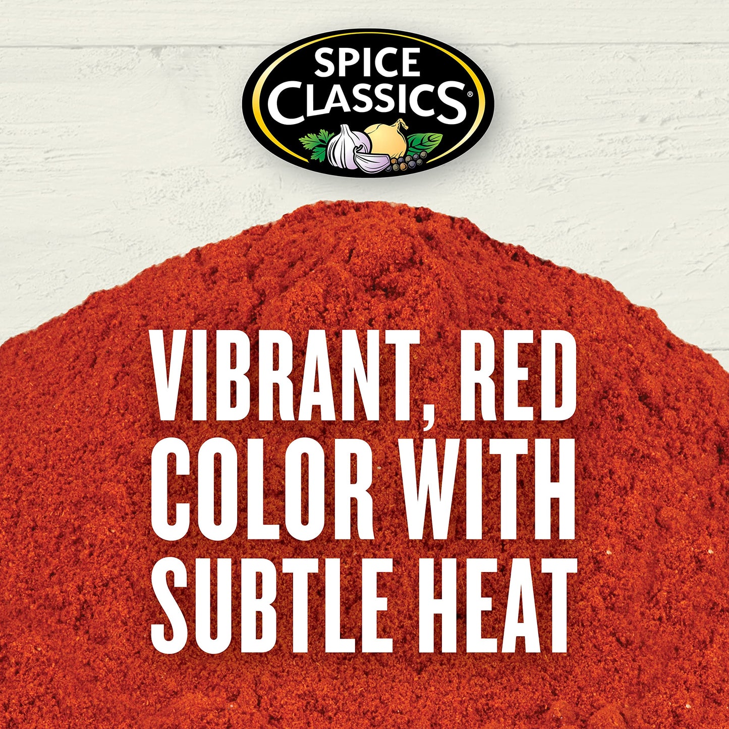 Spice Classics Paprika, 4.5 lb - One 4.5 Pound Container of Bulk Paprika Powder, Perfect for Garnishing and Flavoring Eggs, Soups, Stews, Sauces