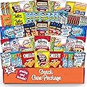 Snack Box Variety Pack (60 Count) with Chips, Cookies & Bars - Snacks Variety Pack for Adults, Kids & Teens - Care Packages for College Students