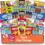 Snack Box Variety Pack (60 Count) with Chips, Cookies & Bars - Snacks Variety Pack for Adults, Kids & Teens - Care Packages for College Students