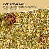Herbal Tea with Lemongrass, Ginger, Fenugreek, Star Anise, Turmeric, Caffeine Free, Immunity Care Blend