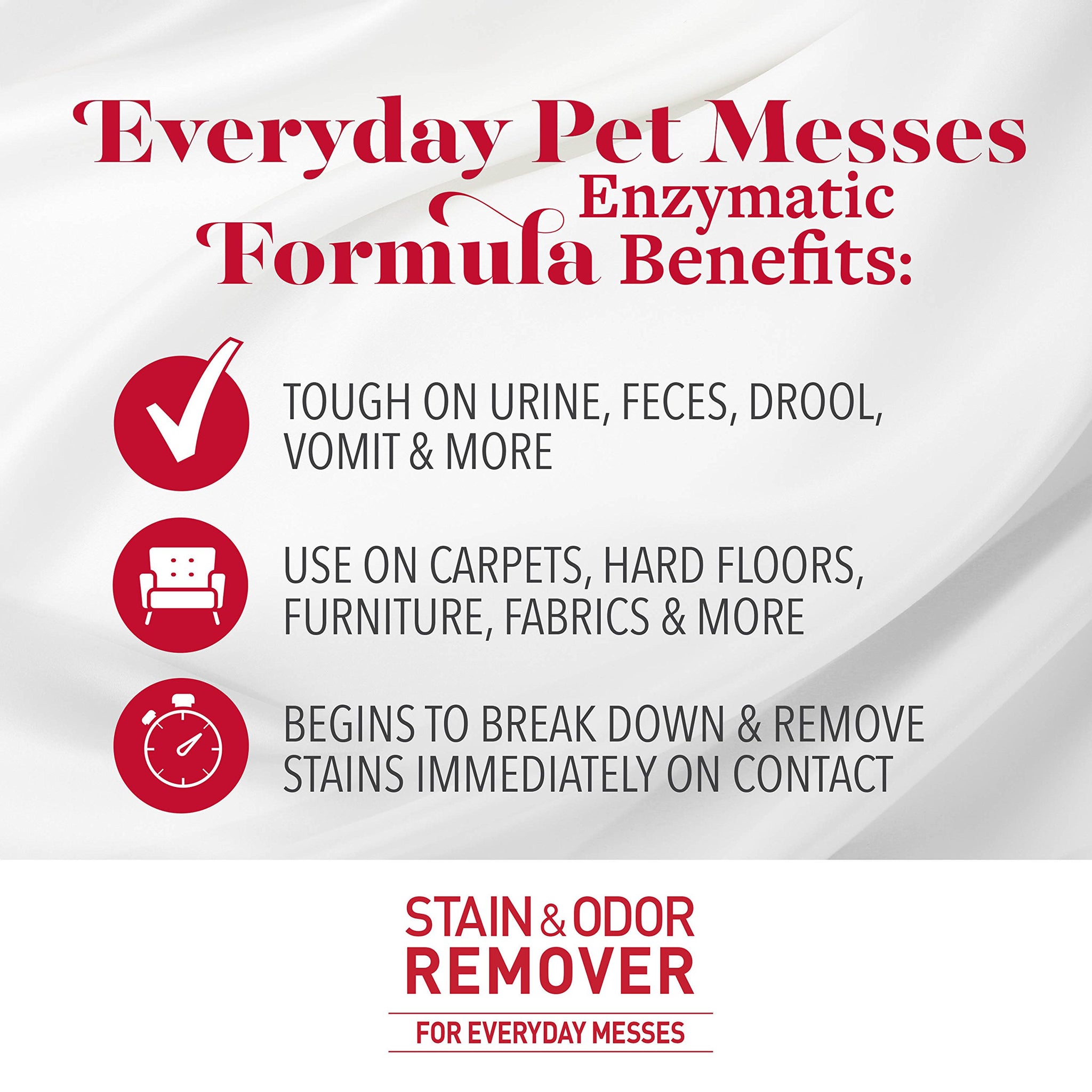 Nature’s Miracle P-96965 Stain and Odor Remover Dog, Odor Control Formula, Lavender Scent,32 oz