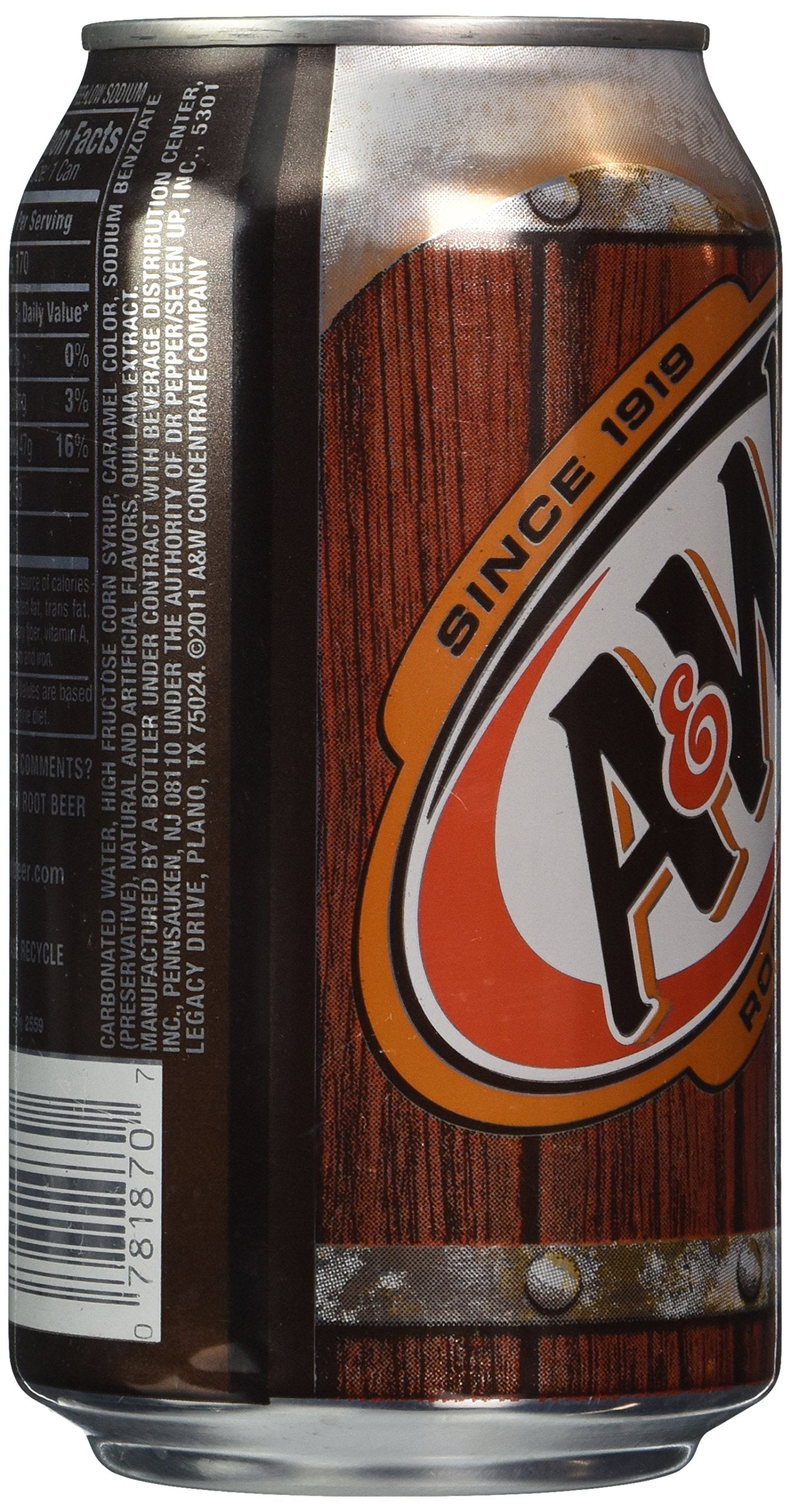 A&W Root Beer Made with Aged Vanilla, 288 Fluid Ounce