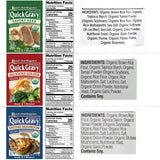 Roads End Organics Gravy Variety Pack ~ Includes (4) Shiitake Mushroom Gravy Mix, 1 Oz, (4) Savory Herb Gravy Mix, 1 Oz and (4) Golden Gravy Mix, 1 Oz