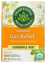 Traditional Medicinals, Tea Organic Gas Relief, 16 Bags