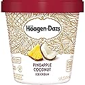 Haagen-Dazs, Pineapple Coconut Ice Cream, 14 oz (Frozen)