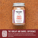 Burlap & Barrel Sun-Dried Tomato Powder - Add Deep Umami & Savory Tanginess to Dishes - for Popcorn, Fried Chicken, Sauces & Salads - As seen on Shark