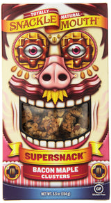 Snackle Mouth Supersnack, Bacon Maple, 5.5 Ounce
