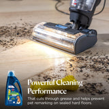 Bissell Multi-Surface Pet with Citrus, 3444G, 80oz, Safe on Sealed Hard Floors and Area Rugs, Removes tough pet messes and elimantes odors, Lemon