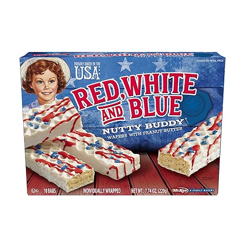 Little Debbie Red, White, & Blue Nutty Buddy