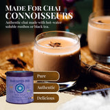 Blue Lotus Chai - Star Anise Masala Chai - Makes 100 Cups - 3 Ounce Masala Spiced Chai Powder with Organic Spices - Instant Indian Tea No Steeping