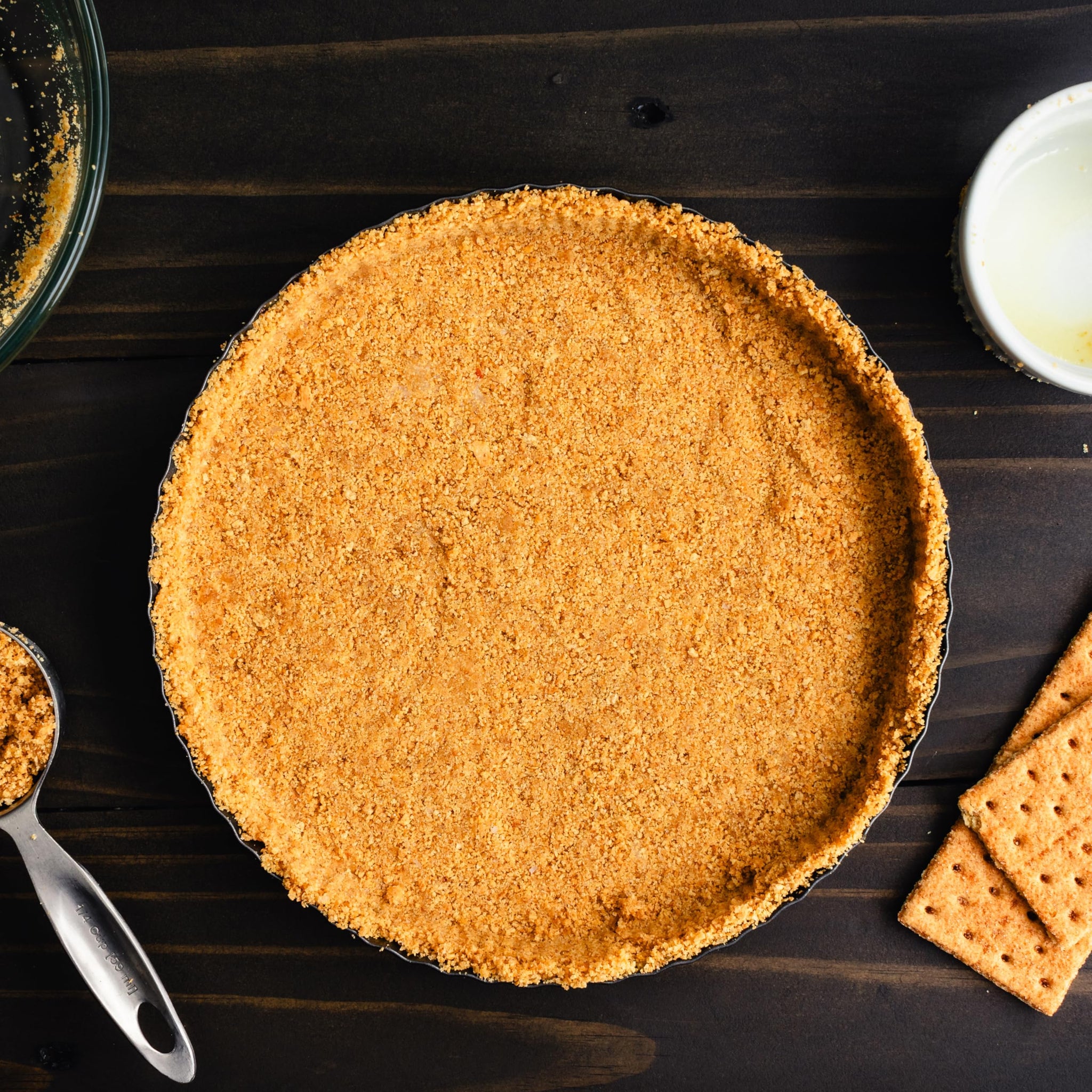 Graham Cracker Crumbs, 1.5 Pound Bulk Bag, Crushed Graham Cracker Ice Cream Topping, Baking, Desserts & More, The Hampton Popcorn & Candy Company