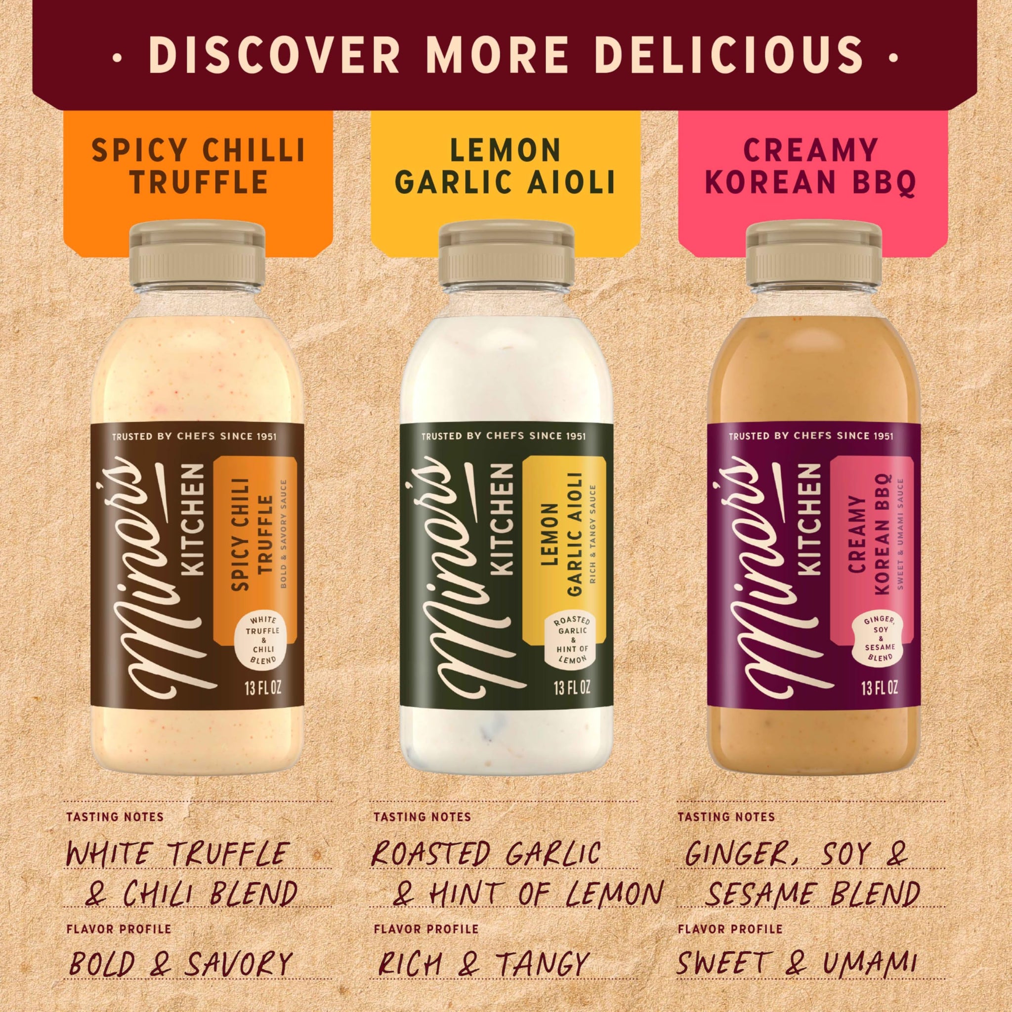Minor's Kitchen American Smokehouse Dipping Sauce, Condiments and Sauces, Sweet and Spicy BBQ Sauce, Dips and Spreads