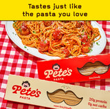 Pete's Pasta Spaghetti Noodles | 20g Protein Pasta, No Carb + Low Carb Pasta | Keto, Carb Free Pasta | Healthy, Zero Carb Italian Pasta From Italy |