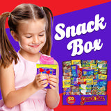 Snack Variety Pack with 50 Individually Wrapped Snacks and Candies, Assorted Sweet and Savory Treats Ideal for Care Packages, Birthday Parties, Road