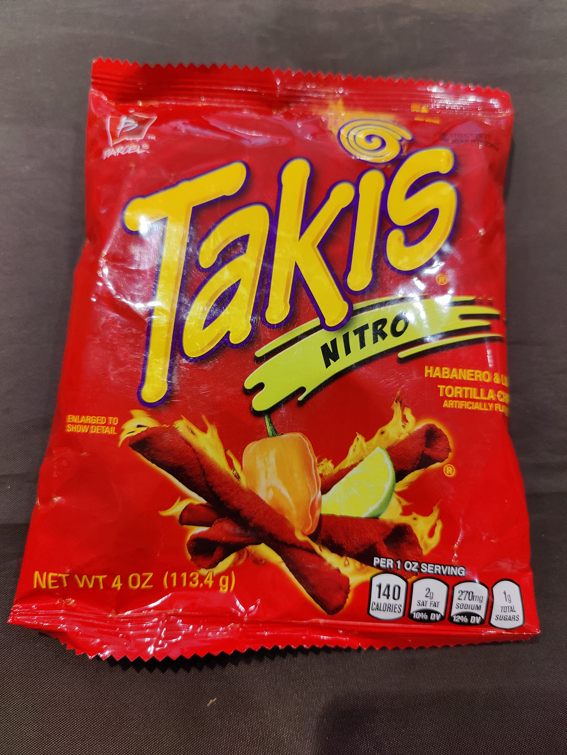 Barcel, Nitro Takis Chips, 9.9 oz